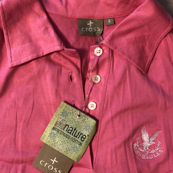 Cross bubblegum pink polo Sz Small - Picture 4 of 7